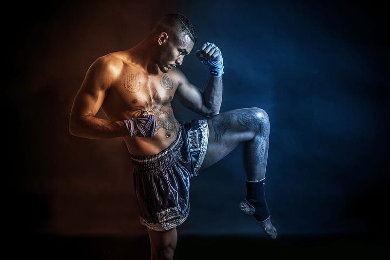 HD wallpaper muay thai fighter gym athlete fitness muay thai fighter